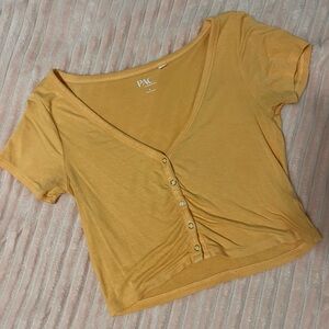 Orange Pacsun Crop Top Size Medium